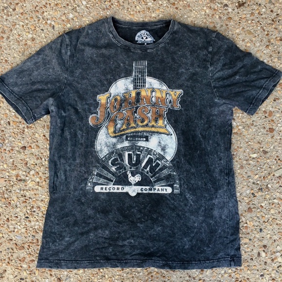 Sun Record Company Other - Johnny Cash Sun Record Company Black Shirt M